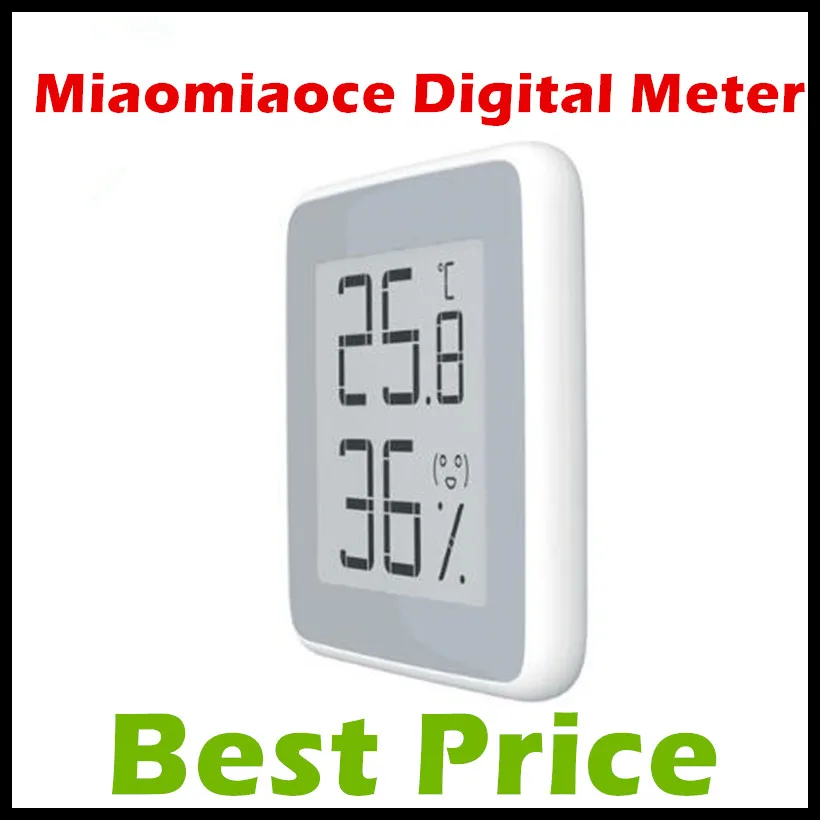 Original Xiaomi Mijia Thermometer Temperature Humidity Sensor LCD Screen Digital Moisture Meter For xiaomi Mi smart home kits
Original Xiaomi Mijia Thermometer Temperature Humidity Sensor LCD Screen Digital Moisture Meter For xiaomi Mi smart home kits