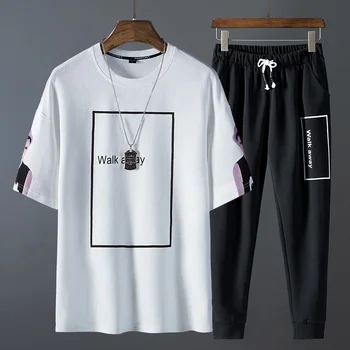 NEW fashion sets of t-shirts + Pants Men's Summer Short Sleeve T Shirts Hip Hop Tops Suit Set Men's Sportswear Men's Clothing
NEW fashion sets of t-shirts + Pants Men's Summer Short Sleeve T Shirts Hip Hop Tops Suit Set Men's Sportswear Men's Clothing