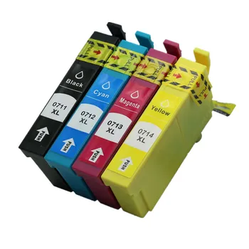 Replacement T0711 T0711/891 E-711/891 E-711 Ink Cartridges For Stylus DX5000 DX5050 DX6000 DX6050 DX7000F DX7400
Replacement T0711 T0711/891 E-711/891 E-711 Ink Cartridges For Stylus DX5000 DX5050 DX6000 DX6050 DX7000F DX7400