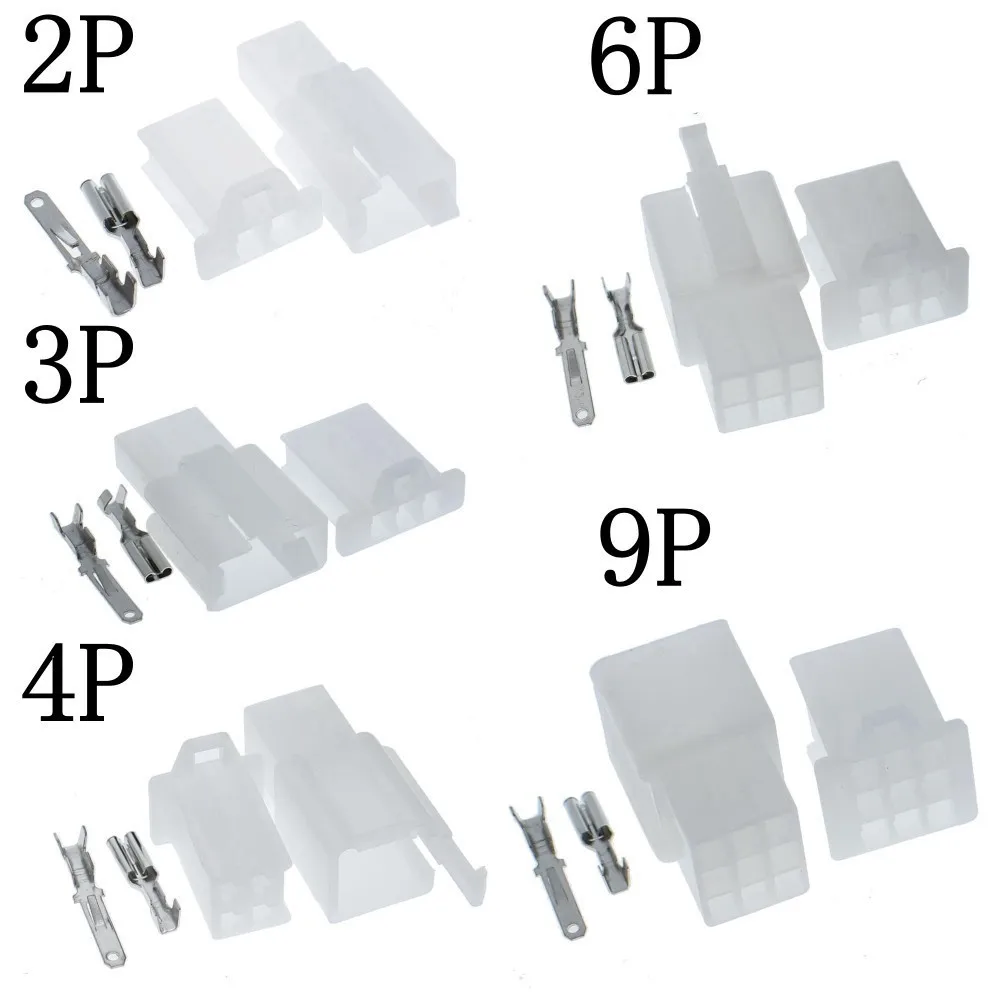 10set/lot 2.8mm 2/3/4/6/9 Pin Automotive 2.8 Electrical Wire Connector Male Female Cable Terminal Plug Kits Motorcycle Ebike Car
10set/lot 2.8mm 2/3/4/6/9 Pin Automotive 2.8 Electrical Wire Connector Male Female Cable Terminal Plug Kits Motorcycle Ebike Car