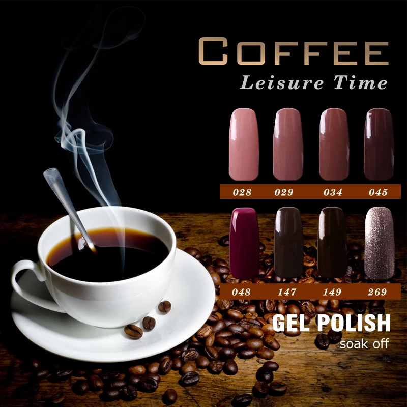 8mlCoffee Chocolate Gel Nail Polish UV Gel Nail Lacquers For Sale Gel Of Nail Apply To Any Occasion Nail Polish For Long Lasting
8mlCoffee Chocolate Gel Nail Polish UV Gel Nail Lacquers For Sale Gel Of Nail Apply To Any Occasion Nail Polish For Long Lasting