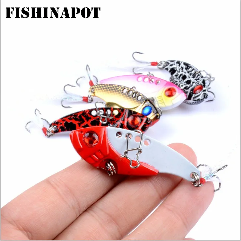 FISHINAPOT 1PCS Metal VIB Lures Fishing Lures 55mm/11g Vibration Spoon Hard Bait Crankbait Wobbler Spinner Fishing Tackle
FISHINAPOT 1PCS Metal VIB Lures Fishing Lures 55mm/11g Vibration Spoon Hard Bait Crankbait Wobbler Spinner Fishing Tackle