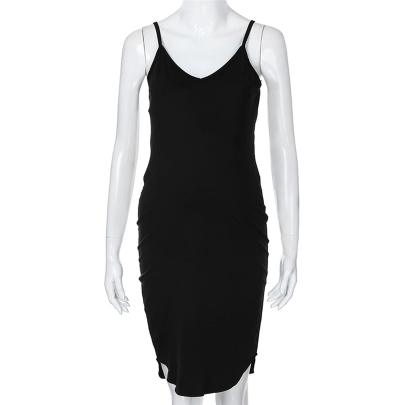 Women's Maternity Fashion Backless Sleeveless Suspender Sexy Dresses Summer Solid Color Slim Fit Deep V Collar Sundress Hot A30 
Women's Maternity Fashion Backless Sleeveless Suspender Sexy Dresses Summer Solid Color Slim Fit Deep V Collar Sundress Hot A30