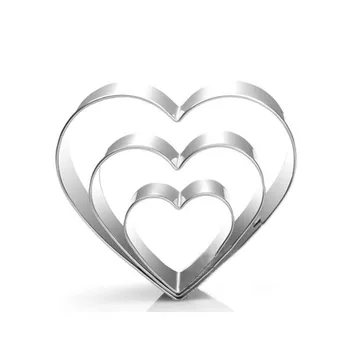 Valentine's Day Baking Mold for Stainless Steel Baking Accessories Small Middle Big Heart Baking Tools New 2019
Valentine's Day Baking Mold for Stainless Steel Baking Accessories Small Middle Big Heart Baking Tools New 2019