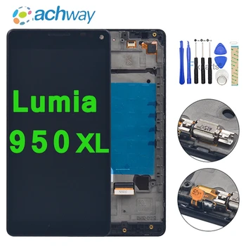 Black For 5.7" Microsoft Nokia Lumia 950Xl LCD Display Touch Screen Digitizer Assembly With Frame For Lumia 950 XL RM-1116 LCD
Black For 5.7" Microsoft Nokia Lumia 950Xl LCD Display Touch Screen Digitizer Assembly With Frame For Lumia 950 XL RM-1116 LCD