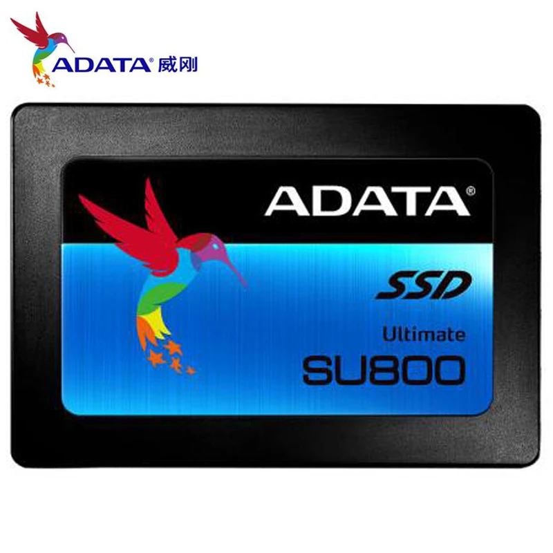 Фото Оригинальный твердотельный Накопитель ADATA SU800 3D NANO SSD 128GB 256GB 2 5 Solid HD SATA3 HDD диск для