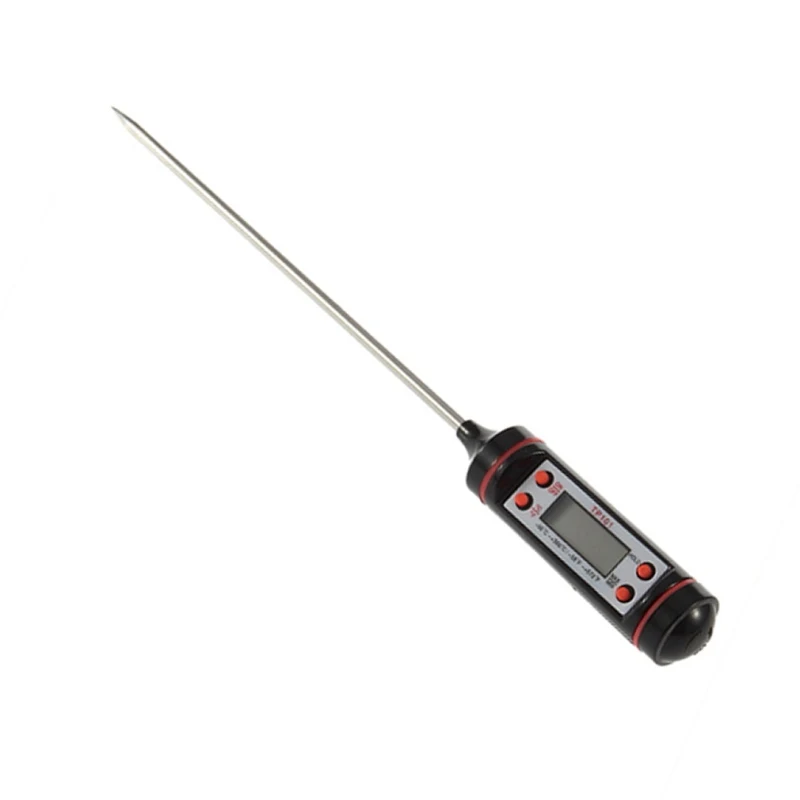 BBQ Grill Barbecue LCD Digital Display Food Thermometer Cooking Probe Temperature Safety Sensor Cookware Kitchen Dining Bar
BBQ Grill Barbecue LCD Digital Display Food Thermometer Cooking Probe Temperature Safety Sensor Cookware Kitchen Dining Bar