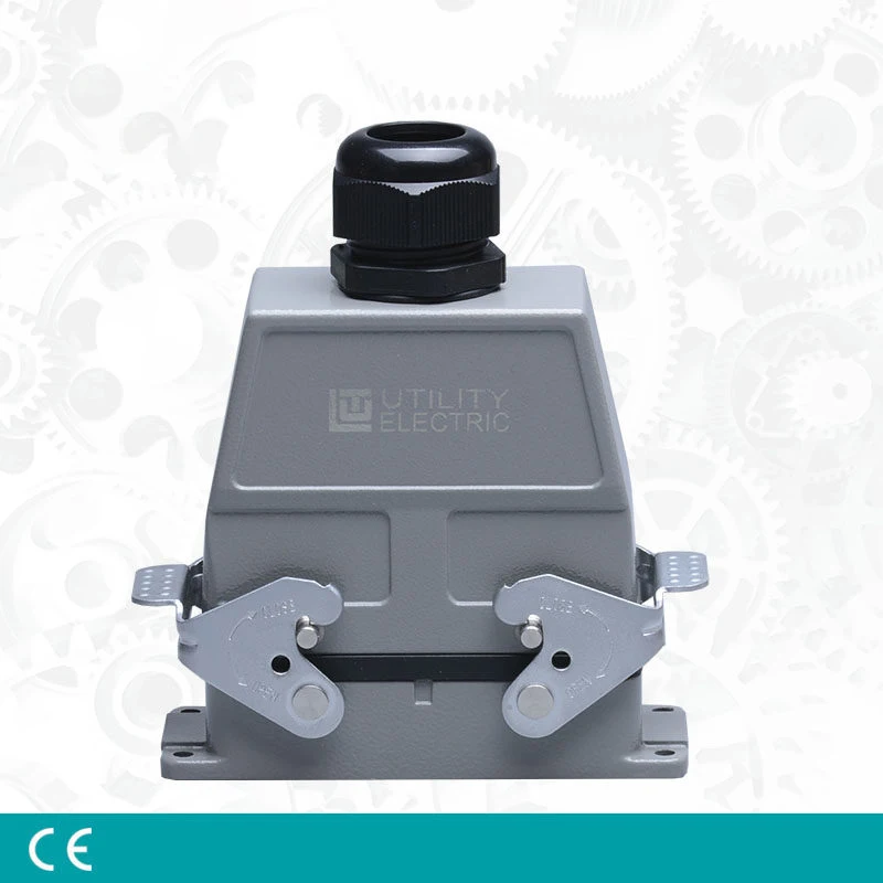 Heavy Duty Connectors HE-16/24 16pin 16A 250V 6 pin side outlet Industrial Rectangular Aviation Connector Plug
Heavy Duty Connectors HE-16/24 16pin 16A 250V 6 pin side outlet Industrial Rectangular Aviation Connector Plug
