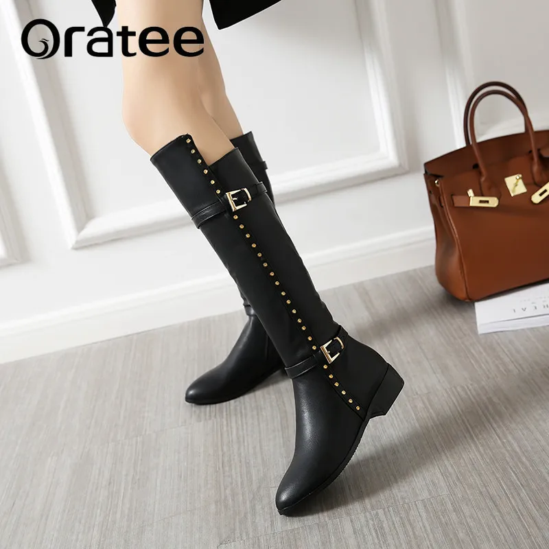 Large Size 43 Lace Up Knee High Boots Women Autumn Soft Leather Fashion White Square Heel Woman Shoes Winter Hot Sale
Large Size 43 Lace Up Knee High Boots Women Autumn Soft Leather Fashion White Square Heel Woman Shoes Winter Hot Sale
