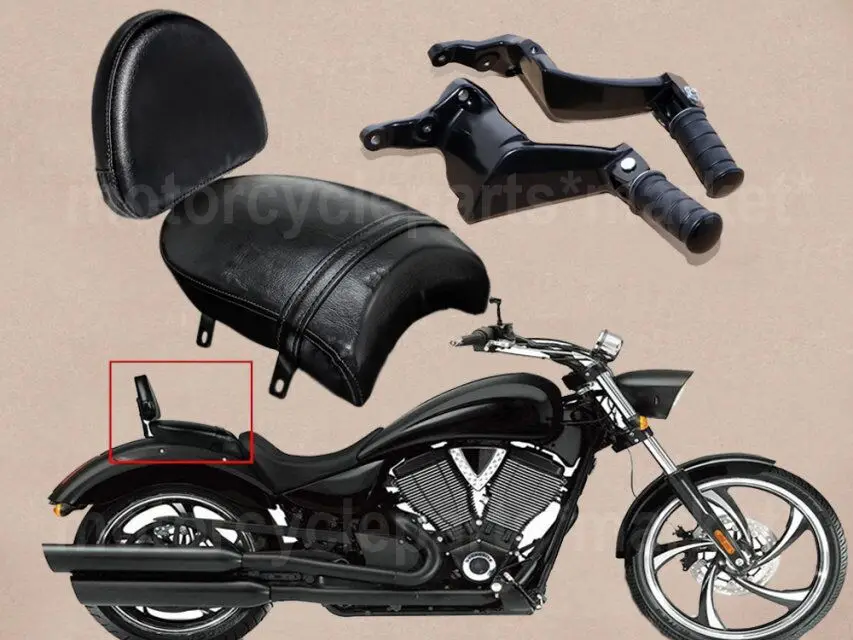 Rear Passenger Footpegs Rest Foot peg+Rear Backrest Seat Sissy Bar For Victory High-Ball Vegas Rear Passenger Seat Pillion Black
Rear Passenger Footpegs Rest Foot peg+Rear Backrest Seat Sissy Bar For Victory High-Ball Vegas Rear Passenger Seat Pillion Black