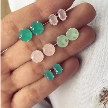 Yobest 5 Design Geometric Round Resin Stud Earrings Set For Women 2018 Brinco Female Handmade Earrings Statement Jewelry
Yobest 5 Design Geometric Round Resin Stud Earrings Set For Women 2018 Brinco Female Handmade Earrings Statement Jewelry