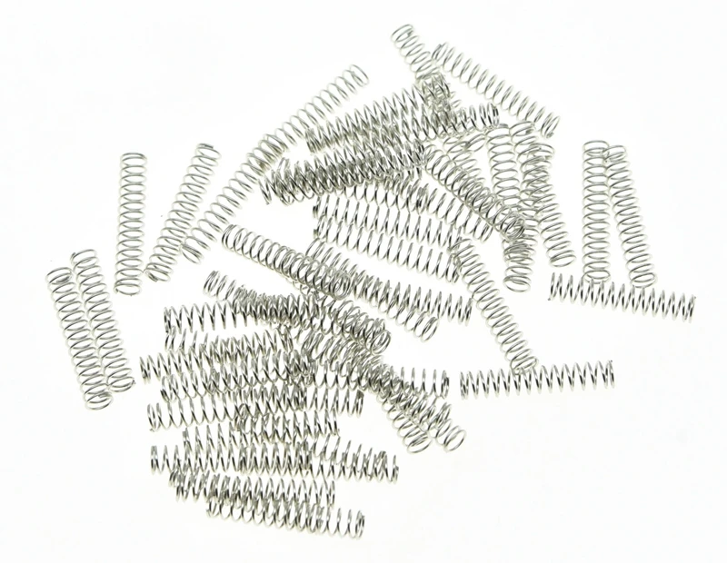 Kaish Pack of 50 Nickel Regular Humbucker Pickup Spring Mounting Springs 25mm Length
Kaish Pack of 50 Nickel Regular Humbucker Pickup Spring Mounting Springs 25mm Length