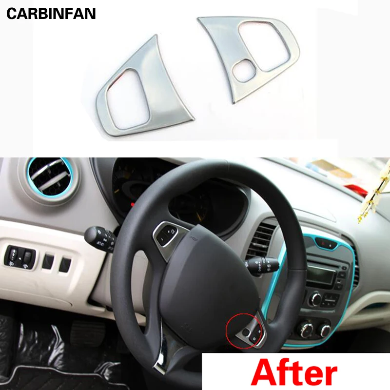 ABS Chrome detector stick styling cover Steering wheel Interior Kit Trim lamp frame Sticker for Renault Captur 2015 2016 2017
ABS Chrome detector stick styling cover Steering wheel Interior Kit Trim lamp frame Sticker for Renault Captur 2015 2016 2017