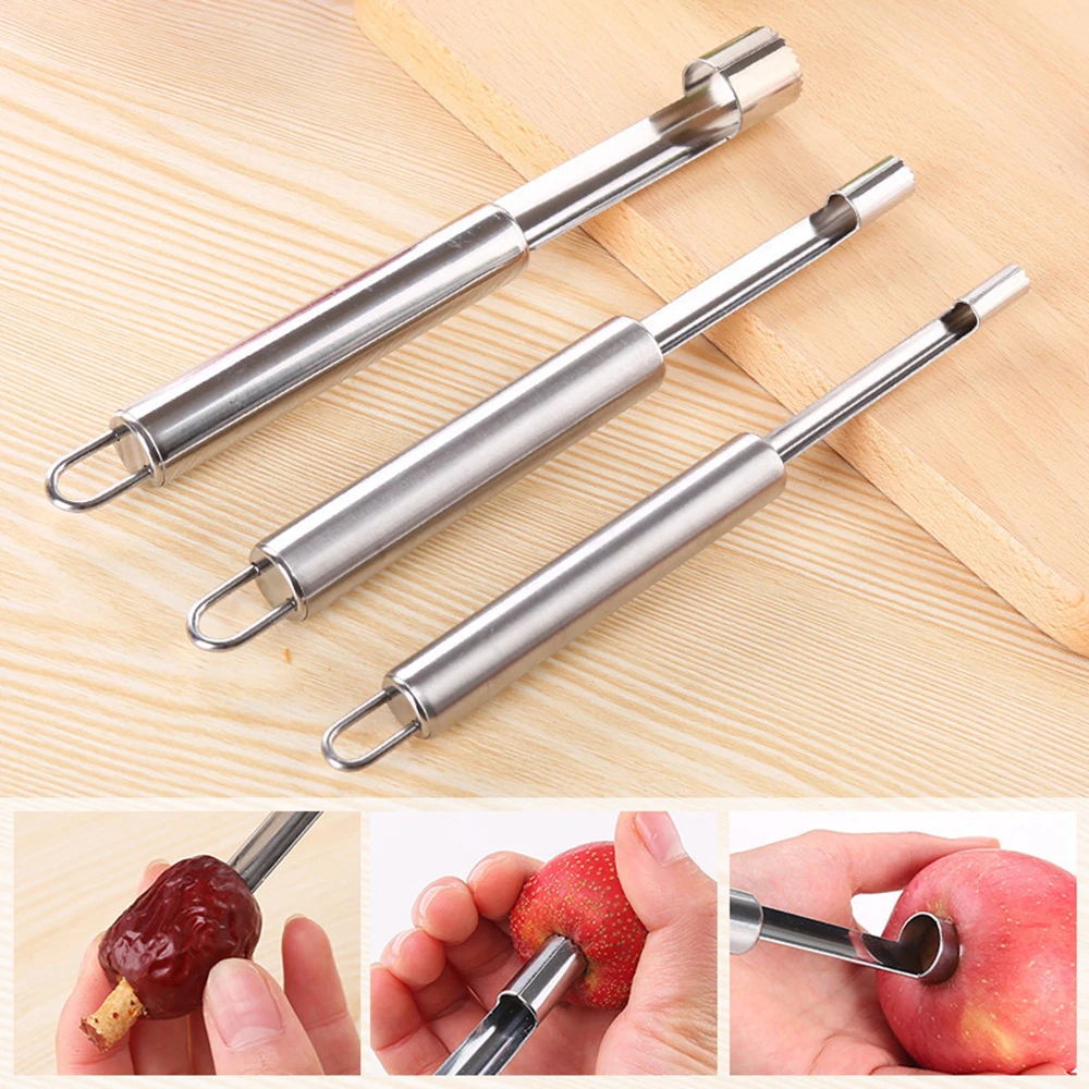 Creative Stainless Steel Twist Fruit Core Seed Remover Hawthorn Jujube Pear Apple Corers Seeder Kitchen Gadgets Tool
Creative Stainless Steel Twist Fruit Core Seed Remover Hawthorn Jujube Pear Apple Corers Seeder Kitchen Gadgets Tool