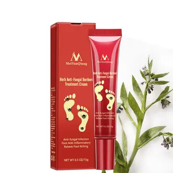 Foot Care 15g Natural Plant Herbal Anti-Fungal Bacteria Treatment Cream Moisturizer Feet Ointment Relieving Itching Skin Cleaner
Foot Care 15g Natural Plant Herbal Anti-Fungal Bacteria Treatment Cream Moisturizer Feet Ointment Relieving Itching Skin Cleaner