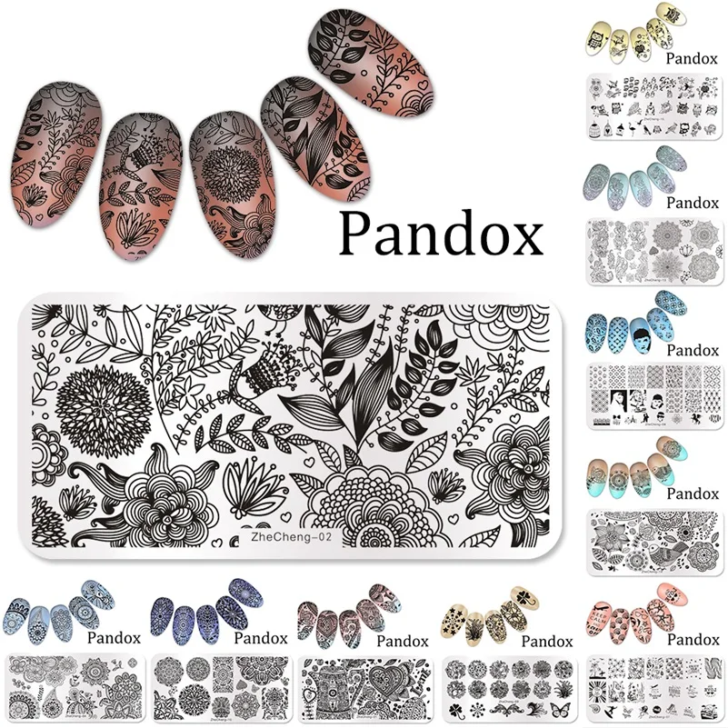 2019 New 15 Style Elegant Flower Pattern Nail Art Stencils Image Stainless Steel Nail Polish Printing Plates Nail Manicure Tools
2019 New 15 Style Elegant Flower Pattern Nail Art Stencils Image Stainless Steel Nail Polish Printing Plates Nail Manicure Tools
