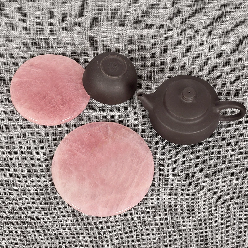 Round Rose Quartz Slices Cup Mat Crystal Gem Stone Beverage Coasters pink Crystal Quartz Druzy Geode Jewelry Display tool decor
Round Rose Quartz Slices Cup Mat Crystal Gem Stone Beverage Coasters pink Crystal Quartz Druzy Geode Jewelry Display tool decor