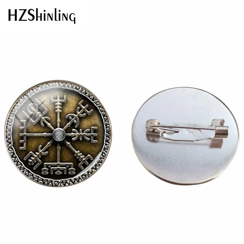 Vintage Punk Vegvisir Viking Compass Glass Cabochon Brooches Viking Compass Jewelry Pins Glass Picture Brooch Gifts For Men
Vintage Punk Vegvisir Viking Compass Glass Cabochon Brooches Viking Compass Jewelry Pins Glass Picture Brooch Gifts For Men