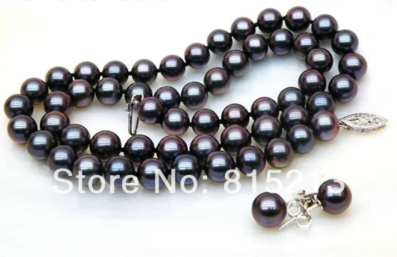ddh00832 Gorgeous AAA+ round 7-7.5mm black blue akoya pearl necklace earring
ddh00832 Gorgeous AAA+ round 7-7.5mm black blue akoya pearl necklace earring
