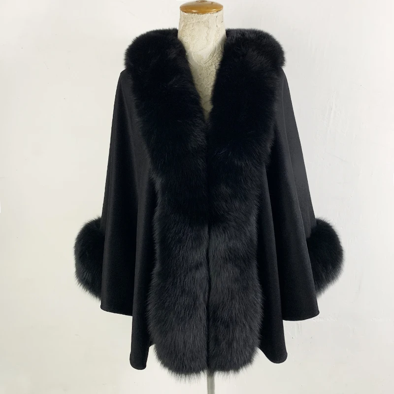 FURSARCAR Fashion Real Fur Genuine Shawls Fox Fur Collar Cape Female Free Size Ponchos Women's Capes Luxury Shawls and Scarves
FURSARCAR Fashion Real Fur Genuine Shawls Fox Fur Collar Cape Female Free Size Ponchos Women's Capes Luxury Shawls and Scarves