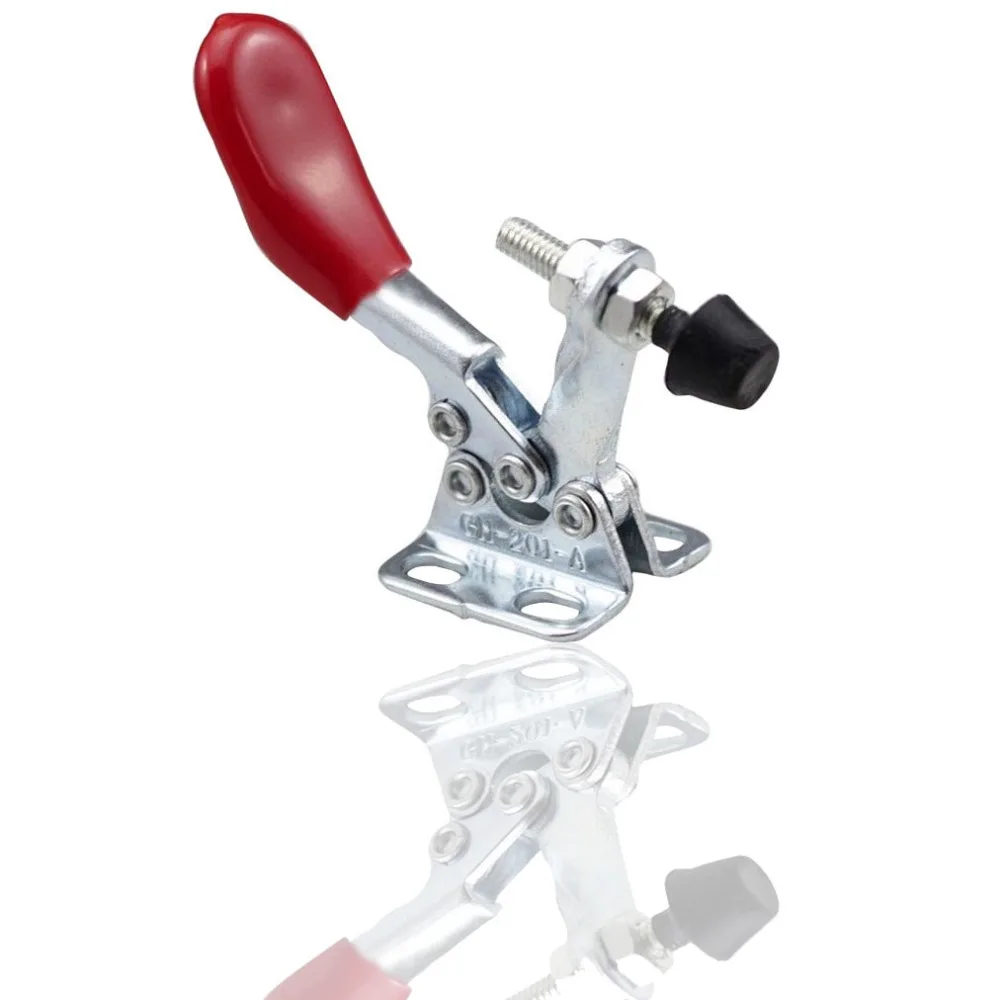 1 PCS 60 Lbs Anti-Slip U Shape Toggle Clamp Holding Capacity Push Pull Toggle Clamp Vertical/Horizontal Type for Hand Tool
1 PCS 60 Lbs Anti-Slip U Shape Toggle Clamp Holding Capacity Push Pull Toggle Clamp Vertical/Horizontal Type for Hand Tool