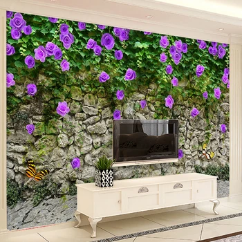Custom 3D Photo Wallpaper Room Non-woven Mural Purple Flowers Wall Countryside Landscape HD Photo Wall Mural Paper TV Backdrop
Custom 3D Photo Wallpaper Room Non-woven Mural Purple Flowers Wall Countryside Landscape HD Photo Wall Mural Paper TV Backdrop