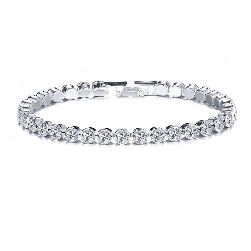 New Rhinestone Single Row Bracelet Roman Crystal Simple Inlaid Rhinestone Bracelet Bohemian Bracelet Party Jewelry Gift VB1040
New Rhinestone Single Row Bracelet Roman Crystal Simple Inlaid Rhinestone Bracelet Bohemian Bracelet Party Jewelry Gift VB1040