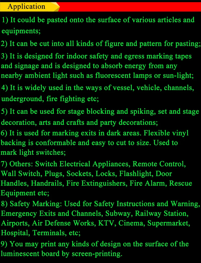 glow in the dark film 100