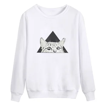 New Hoodies Cartoon Cat Pullover Woman Sweatshirt Casual O-neck Chic Long Sleeve Female Sweatshirt
New Hoodies Cartoon Cat Pullover Woman Sweatshirt Casual O-neck Chic Long Sleeve Female Sweatshirt