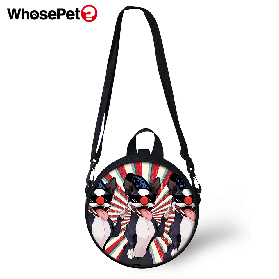 WHOSEPET Cartoon Dogs Printing Pattern Round Shape Shoulder Bags Cool Animal Women Messenger Bags Girls Mini Cell Phone Pocket
WHOSEPET Cartoon Dogs Printing Pattern Round Shape Shoulder Bags Cool Animal Women Messenger Bags Girls Mini Cell Phone Pocket