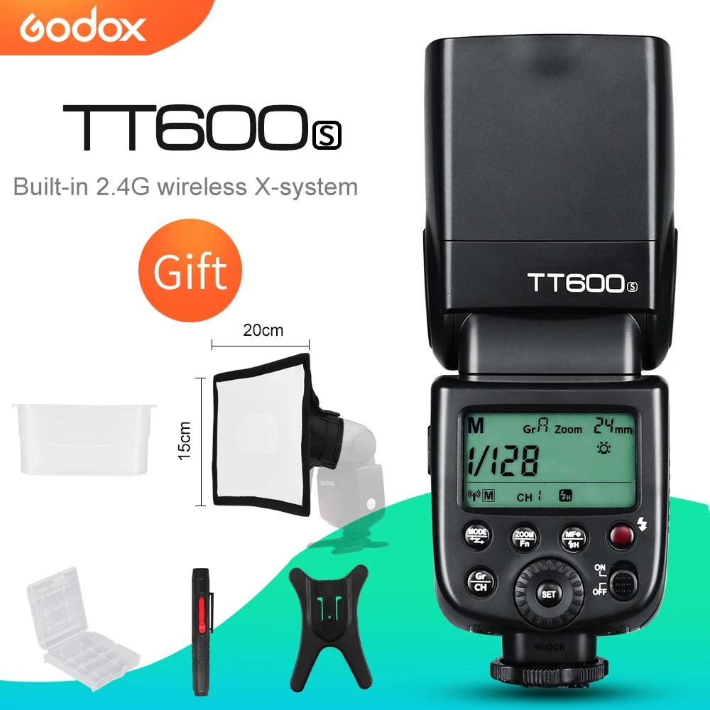 Godox TT600S GN60 2.4G Camera Flash Speedlite 2.4G Wireless X System for Sony DSLR Camera a7II a7 a7r a7s A6000 A6300 A7MII
Godox TT600S GN60 2.4G Camera Flash Speedlite 2.4G Wireless X System for Sony DSLR Camera a7II a7 a7r a7s A6000 A6300 A7MII