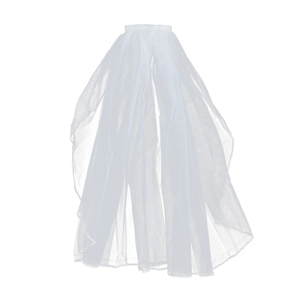 Elegant Short Wedding Veil Tulle Bridal Veils with Comb and Ribbon Edge for Bride Flower Girls Wedding Party Photography(White)
Elegant Short Wedding Veil Tulle Bridal Veils with Comb and Ribbon Edge for Bride Flower Girls Wedding Party Photography(White)