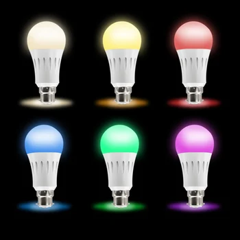 Smart WIFI LED Bulb Light Bulb RGB Multicolor 9W Dimmable Light Phone Remote Control Voice Control Compatible with Alexa Google
Smart WIFI LED Bulb Light Bulb RGB Multicolor 9W Dimmable Light Phone Remote Control Voice Control Compatible with Alexa Google