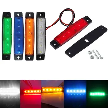 10Pcs Auto Car 12V SMD 6 LED Rear Side Marker Light Position Truck Trailer Lorry CSL2017 
10Pcs Auto Car 12V SMD 6 LED Rear Side Marker Light Position Truck Trailer Lorry CSL2017