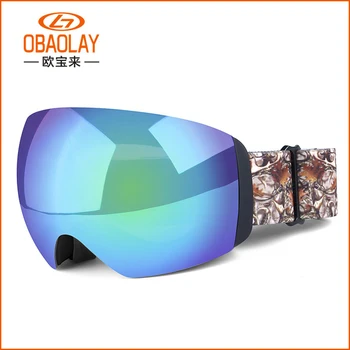 Ski Goggles UV400 Protection Snowboard Eyewear Anti-fog Big Ski Mask Glasses Snow Snowmobile Skiing Outdoor Sport + Box Set
Ski Goggles UV400 Protection Snowboard Eyewear Anti-fog Big Ski Mask Glasses Snow Snowmobile Skiing Outdoor Sport + Box Set