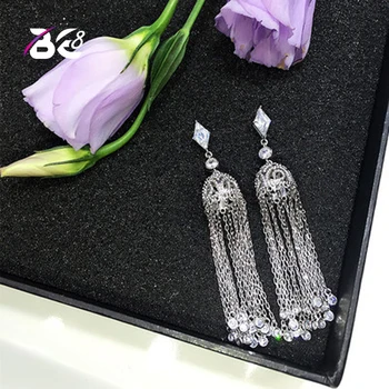 Be 8 2018 Trendy Long Drop Dangle Tassel Earrings for Women Statement Fashion Jewelry Wedding Party Pendientes E548 
Be 8 2018 Trendy Long Drop Dangle Tassel Earrings for Women Statement Fashion Jewelry Wedding Party Pendientes E548