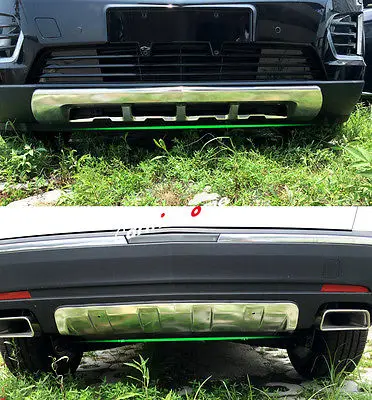 Front + Rear Bumper Protector Skid Plate 2pcs for Cadillac XT5 2016 2017
Front + Rear Bumper Protector Skid Plate 2pcs for Cadillac XT5 2016 2017