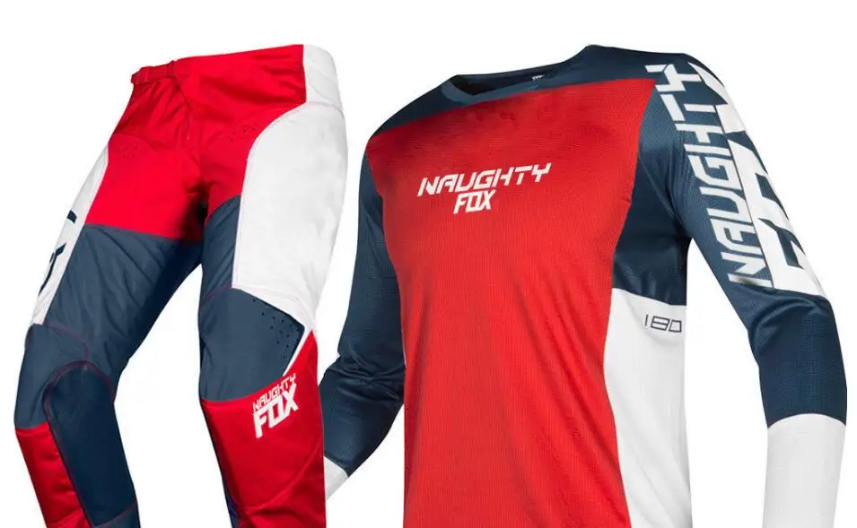 2019 NAUGHTY FOX MX 180 Prizm Navy Red Jersey Pants Motocross Dirt bike Off-Road Adult Racing Gear Set
2019 NAUGHTY FOX MX 180 Prizm Navy Red Jersey Pants Motocross Dirt bike Off-Road Adult Racing Gear Set