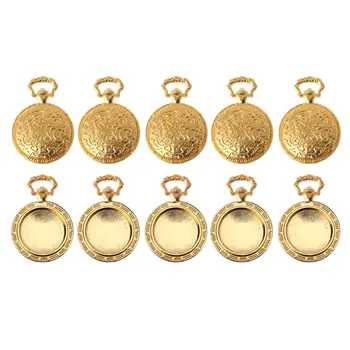 10Pcs Pocket Watch Metal Frame Pendant Bezel Setting Cabochon Tray Resin Jewelry Y4QB
10Pcs Pocket Watch Metal Frame Pendant Bezel Setting Cabochon Tray Resin Jewelry Y4QB