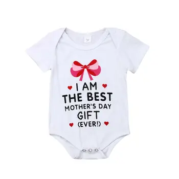 Newborn Kids Baby Girls Boy Mothers Day Clothes Romper Jumpsuit Sunsuit Baby Clothes Set
Newborn Kids Baby Girls Boy Mothers Day Clothes Romper Jumpsuit Sunsuit Baby Clothes Set