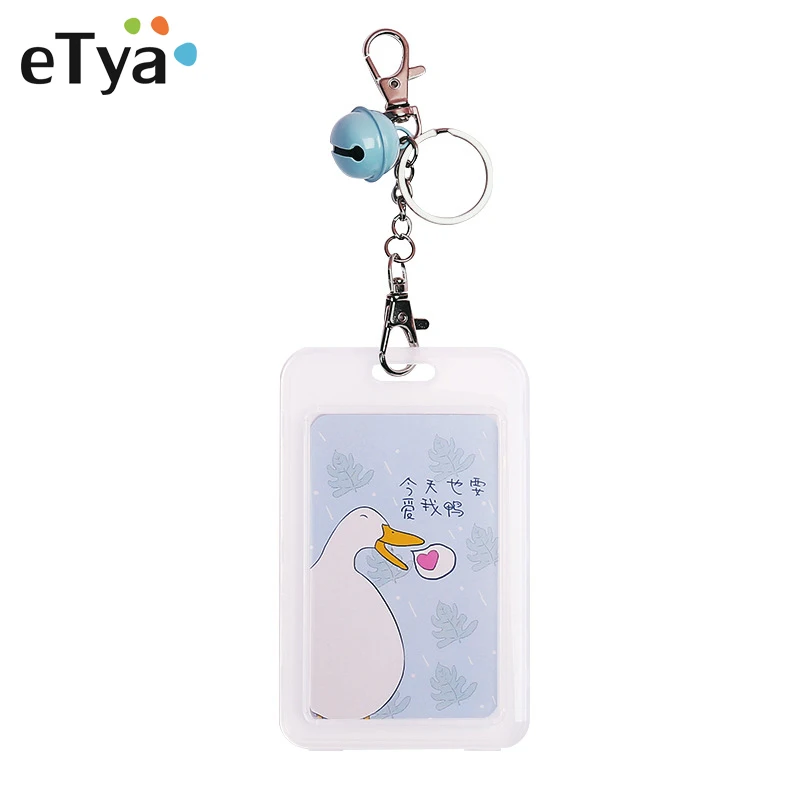 eTya Transparent Card Holder Cover PVC Cartoon Children Badge ID Card Holders Simple Business Card Case Credit Card Holder Pouch
eTya Transparent Card Holder Cover PVC Cartoon Children Badge ID Card Holders Simple Business Card Case Credit Card Holder Pouch