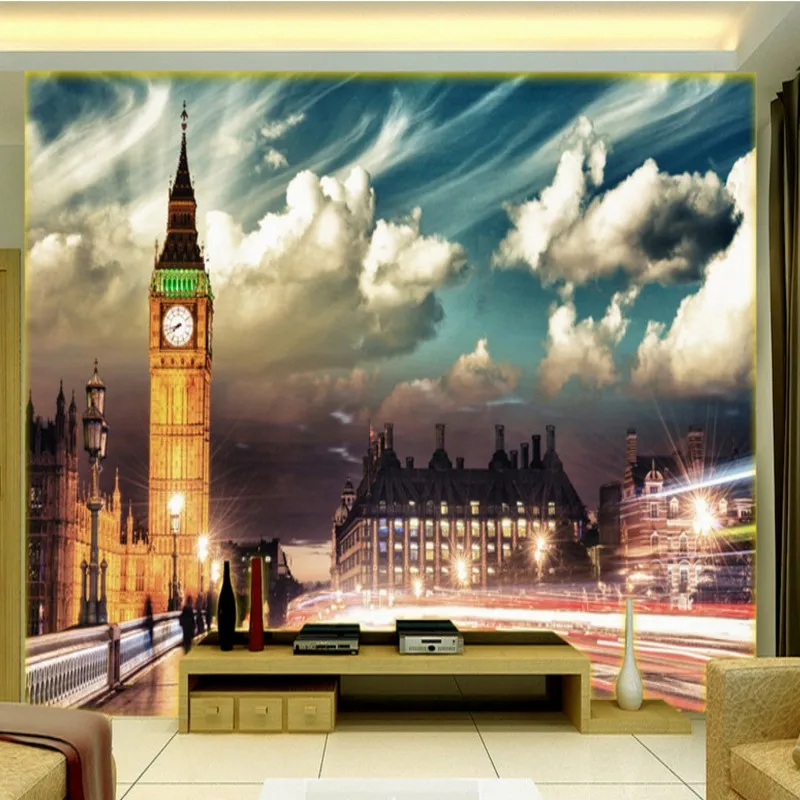 Custom photo wallpaper Europe American style London street TV backdrop mural restaurant living room hotel hall wallpaper
Custom photo wallpaper Europe American style London street TV backdrop mural restaurant living room hotel hall wallpaper