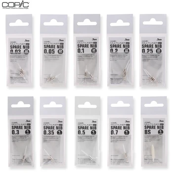 Japan Copic Multiliner SP Needle Pen Tip Drawing Pen Tip 0.3 0.35 0.5 0.7 B Tip 2PCS
Japan Copic Multiliner SP Needle Pen Tip Drawing Pen Tip 0.3 0.35 0.5 0.7 B Tip 2PCS