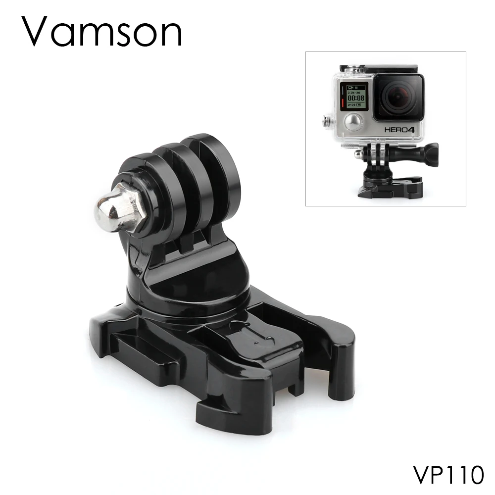 Vamson Rotate Quick Release Buckle Vertical Surface for Xiaomi yi for Gopro 7 6 5 360 Degree Mounts Adapter for Sjcam VP110
Vamson Rotate Quick Release Buckle Vertical Surface for Xiaomi yi for Gopro 7 6 5 360 Degree Mounts Adapter for Sjcam VP110