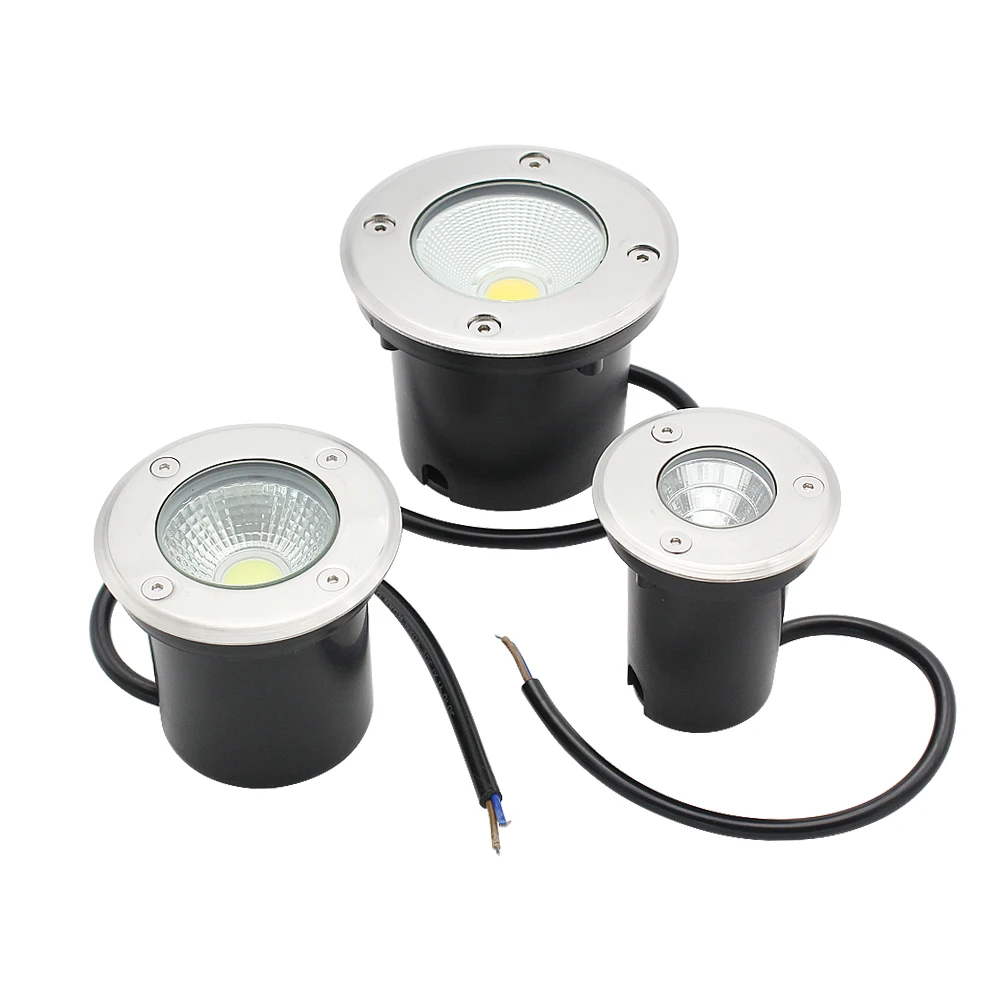 LED Underground Lamps 3W 5W 7W 9W 12W Outdoor Waterproof Garden Yard Buried Light Lawn Lighting AC 85-265V DC 12V
LED Underground Lamps 3W 5W 7W 9W 12W Outdoor Waterproof Garden Yard Buried Light Lawn Lighting AC 85-265V DC 12V