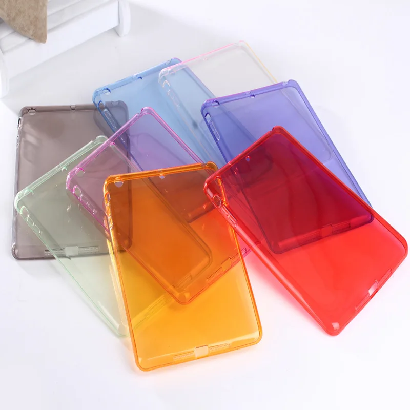 TPU Translucent Back Cover for Fundas iPad Air 2(iPad 6) Case Ultrathin Coque Back Cover Case Black Blue Red Pink Purple
TPU Translucent Back Cover for Fundas iPad Air 2(iPad 6) Case Ultrathin Coque Back Cover Case Black Blue Red Pink Purple