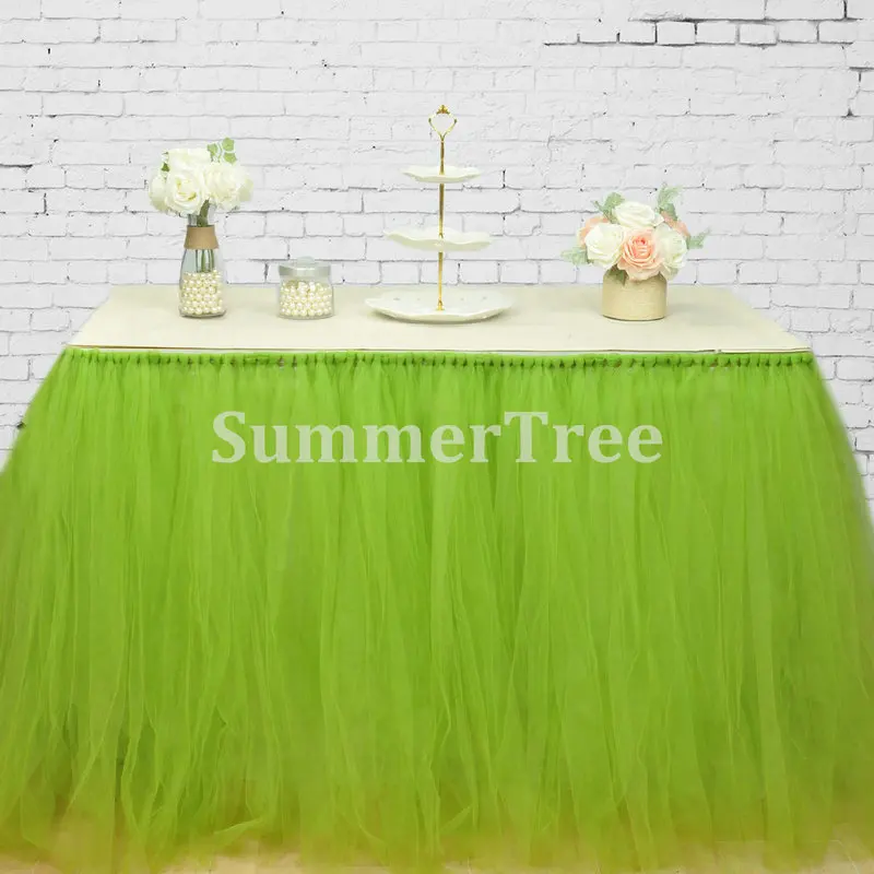 Light Green 100cm x 80cm Tulle Table Skirt Wonderland Table Tutu Skirting Wedding Birthday Baby Shower Party Decoration
Light Green 100cm x 80cm Tulle Table Skirt Wonderland Table Tutu Skirting Wedding Birthday Baby Shower Party Decoration