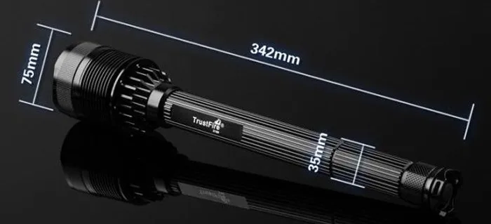 Trustfire X100 led flashlight (2)