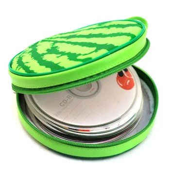 Cute Disk Storage Case Bag Hold 24Pcs Disk Portable CD DVD Wallet Storage Holder Watermelon Shape Organizer Zipper Bag
Cute Disk Storage Case Bag Hold 24Pcs Disk Portable CD DVD Wallet Storage Holder Watermelon Shape Organizer Zipper Bag