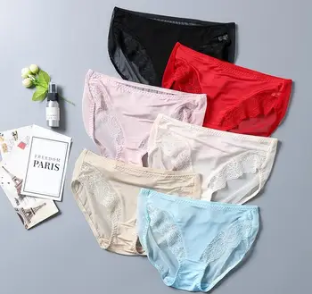 1 PC 100% Silk Knit Women's Sexy Transparent Brief Panties Underwear Lingerie M L XL SG019
1 PC 100% Silk Knit Women's Sexy Transparent Brief Panties Underwear Lingerie M L XL SG019